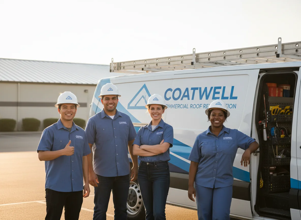 Commercial roof coating company in Hubbard, TX